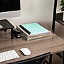 Mind Reader Acrylic Desk Tray, Clear (ATRAY-CLR)~#|#~33C1545D-8E2D-452E-9FA7283BB63778AC_sc7