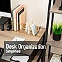 Mind Reader 4-Compartment Glass Pen Holder, Gold (MENO-GLD)~#|#~33C9099C-0A6A-4BB8-975C24C63D4780D5_sc7