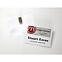 Avery Clip Style Laser/Inkjet Name Badge Kit, 3" x 4", Clear Holders with White Inserts, 40/Box (5384)~#|#~33CC97E4-9266-4BA7-A87802C738CBD05F_sc7