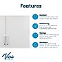 Viva Comfort 36'' H x 36" W Exam Room Medical Cabinet and 36" W Wall Cabinet, 3 Drawers, Gray (90236NS-GRY-WAL)~#|#~33D6FCF2-D1D5-41D9-9A64255A0ACDD93F_sc7