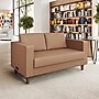 Flash Furniture Hercules Artemis LeatherSoft Reception Loveseat, Cognac (ZB89212SCOGNAC)~#|#~33DE3B04-D37B-4605-8F38DD5F91D86FE2_sc7