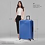 DUKAP Inception 32" Hardside Suitcase, 4-Wheeled Spinner, TSA Checkpoint Friendly, Blue (DKINC00XL-BLU)~#|#~33E32F6A-A092-495B-B6EFA07F819762E1_sc7