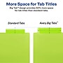 Avery Big Tab Insertable Plastic Divider, 5 Tabs, Multicolor, 1 Set (11902)~#|#~340000E2-C05E-4D48-BBF4C03FA6DE3306_sc7