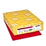 Astrobrights 65 lb. Cardstock Paper, 8.5" x 11", Re-Entry Red, 250 Sheets/Pack (22751)~#|#~340E36F4-FEF7-4C66-9182F5988C64E74D_sc7