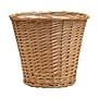 Household Essentials Handwoven Willow Wicker Waste Basket with Distressed Finish and Plastic Liner, Natural (HHML-2312)~#|#~34147AD7-EC09-48E8-A5CED436E651ACF2_sc7