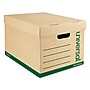 Universal Recycled Record Storage Boxes, Letter, 12" x 10" x 15", Kraft, 12/Ct~#|#~3418C812-DACA-4DCE-9DC1ECA347CBF2E4_sc7