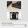 Iris 5-Shelf Plastic Shelving Unit, 73.4" x 35.9" x 17.9", Black (140103)~#|#~343268CE-2BE1-4A33-9F31195511B43AD2_sc7