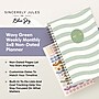 2027 Blue Sky Sincerely Jules 5" x 8" Weekly & Monthly Planner, Green/White (164250)~#|#~3464DBDB-B1EC-4595-A15D31D68D2E49E4_sc7