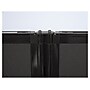 Versare The Room Divider 360 Freestanding Folding Portable Partition, 72"H x 300"W, Charcoal Gray Fabric (1172907)~#|#~3469632C-C718-444D-B570E9D81B4E9EC5_sc7