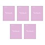 Miquelrius 1-Subject Notebook, 8.5" x 11", College-Ruled, 80 Sheets, Lavender, 5/Carton (48281CS)~#|#~3474C254-3158-4E62-8152EA042DCB35CC_sc7