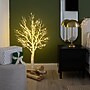 Nearly Natural 4' Pre-Lit Artificial Twig Tree, 160 Lights in Stand, White (T4924)~#|#~3474FF1F-0F95-4205-BDB788C5FC2581E4_sc7