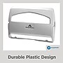 Georgia-Pacific Safe-T-Gard Toilet Seat Cover Dispenser, Half-fold, White, 10/Carton (57710)~#|#~348FECF5-5764-45A9-B674FA6EEC19EFA1_sc7