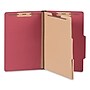 Universal Pressboard Classification Folders, 2/5-Cut Tab, 2" Expansion, Legal Size, Ruby Red, 10/Box (UNV10313)~#|#~349944DA-5352-4771-ACAC0DECC4D4C914_sc7