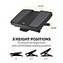 Fellowes Ultimate Tilt Adjustable Footrest, Black/Gray (8067001)~#|#~34B003C6-BFA1-49E5-BD93AAA3391BD057_sc7