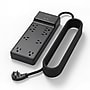 Staples TECH 8-Outlet Surge Protector, 12', 4500 Joules, Black (ST62782)~#|#~34B34F4B-0069-47C4-88B47C408B70B38B_sc7