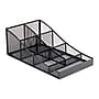 Mind Reader 7-Compartment Metal Countertop Organizer, Black (COMP7MESH-BLK)~#|#~34B8881C-CFCA-4591-B810D057F5ADF24B_sc7