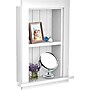 AdirHome 1-Shelf Recessed Wall Mount Shelf, 19" x 12.75" x 4.75", White (515-01-WHI)~#|#~34CD9895-0B56-4A56-9604C26773B32FDE_sc7