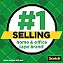 Scotch Magic Invisible Clear Tape Refill, 0.5" x 12.5 yds., 1" Core (104)~#|#~34CFABAC-A389-4878-9C4F72D726131766_sc7