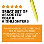 BIC Brite Liner Stick Highlighter, Chisel Tip, Assorted, 24/Pack (BL241AST)~#|#~34D52C33-C00F-4064-99594B74B300915D_sc7