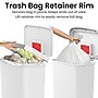 iTouchless SoftStep Plastic Step Trash Can, 13.2 Gallon, White (PL13WWP)~#|#~34D6B226-1887-484B-82C7F02E8CF4D742_sc7