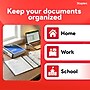 Staples Heavy-Duty 3-Inch D-Ring Binder, White – Large Capacity 3-Ring Binder with Pockets, Holds Up to 600 Sheets~#|#~34DF2BC7-FEC1-4F35-A5B53263AFF8F6E1_sc7