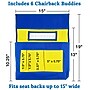 Carson Dellosa Education Yellow and Blue Chairback Buddy, 6 Pack ~#|#~34F8BF5D-3F4F-4087-81D72908F94C1B92_sc7