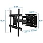 Mount-It! Articulating Wall TV Mount, 132 lbs. Max. (MI-385)~#|#~3503BA74-D554-47FD-BE6E0A7EC79493AD_sc7