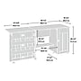 Sauder Select Craft/Sewing Cart, Soft White (414873)~#|#~350ED5BE-61F3-4246-8354B78A3A44BFEC_sc7
