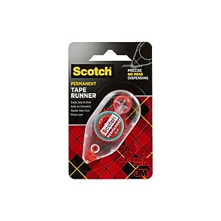 Glue Dots Non-Refillable Runner Permanent Squares .1875 450/Pkg