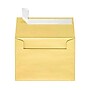 LUX Moistenable Glue A1 Invitation Envelope, 3 5/8" x 5 1/8", Gold Metallic, 250/Box (5365-07-250)~#|#~352DD195-7628-4659-8D717F33870DAFD5_sc7