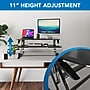 Mount-It! 38"W Manual Rectangular Adjustable Standing Desk Converter, Black (MI-15009)~#|#~352E9DC7-54E4-4ACC-A995BA509D711EDC_sc7