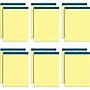TOPS Docket Notepads, 8.5" x 11.75", Wide Ruled, Canary, 50 Sheets/Pad, 12 Pads/Pack (TOP63400)~#|#~353EE4A3-0D26-40C4-9A059277EDABE0C2_sc7