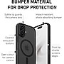 PEEL MagSafe Bumper Phone Case for iPhone 16, Shock Absorbing, Black (I16_STD_BMP_BLK)~#|#~3542399F-B1EC-4555-B0BB41699B8D811E_sc7
