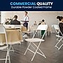 Flash Furniture HERCULES Plastic Folding Chair, Premium White, 24/Pack (24LEL3WHITE)~#|#~35544603-566C-4C90-80002236C7B98CCF_sc7