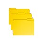 Smead File Folder, 1/3-Cut Tab, Letter Size, Yellow, 100/Box (12934)~#|#~355F3D4A-4DA9-4502-ACCA8DC7F080F191_sc7