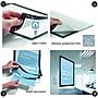 Durable Duraframe Sign Holder, 11" x 17", Wall Mounted, Gray/Silver, 2/Pack (476923)~#|#~35968595-CC26-41A6-8D7FFFD042DF6655_sc7