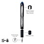 uni-ball Jetsream Ballpoint Pens, Medium Point, 1.0mm, Blue Ink, Dozen (33922)~#|#~3596A6E6-E71C-4571-8738F07BCA1DFC84_sc7