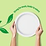 Perk™ Eco Compostable Paper Plates, 9", White, 250/Pack (PK61287)~#|#~35A56C8F-F7B5-4850-8CF853DD09F1A5CF_sc7