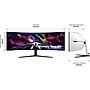 Samsung Odyssey Neo G9 57" Curved 4K Ultra HD 240Hz QLED Gaming Monitor, Black/White (LS57CG952NNXZA)~#|#~35A9E1F0-1612-4413-948AAD5CF2DCF95C_sc7