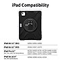 CODi Rugged Case iPad Air 11" (M2, M3), iPad Pro 11" (4th, 3rd, 2nd, 1st Gen), iPad Air 10.9" (5th, 4th Gen), Black (C30705089)~#|#~35AB8474-283C-4C78-B68DD9F5793BAEC1_sc7