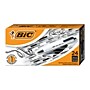 BIC Clic Stic Retractable Ballpoint Pen, Medium Point, 1.0mm, Black Ink, 24/Pack (CSM241-BLK)~#|#~35B5803B-C6E3-45F2-868C63A549FB9967_sc7