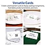 Avery Matte General Use Blank Cards, White, 40/Pack (95330)~#|#~35CF5846-DCD7-4CA3-B62019AE5FCAF733_sc7