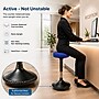 Uncaged Ergonomics Wobble Stool Armless Fabric Active Stool, Blue (WSU)~#|#~35D45DAA-4DCD-4394-8C945B455C6E0769_sc7