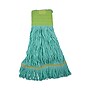Boardwalk Ecomop Looped-End Mop Head, Recycled Fibers, Medium Size, Green, 12/carton~#|#~35D6F009-CB67-43B4-9B57868B4555BCDD_sc7