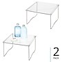 iDESIGN Stackable Cabinet Shelf Riser, Clear, 2/Pack (28988M2)~#|#~35DEE599-EE96-49F9-868C1AE5078E7F77_sc7