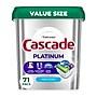 Cascade Platinum ActionPacs Dishwashing Detergent Pods, Fresh Scent, 71 Pods/Box (12052)~#|#~36101129-C596-4438-8913AEC3B9996C7D_sc7