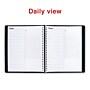 Staples 7" x 8.75" Undated Daily Planner, Black (ST60461-24)~#|#~361AFF66-6B9F-407B-9E0A4DDD3377B23C_sc7