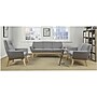 Lorell Quintessence 2-Seat Loveseat, Gray (LLR68962)~#|#~362BF576-0748-4672-A51906E9DEB94FF7_sc7
