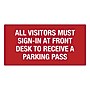 Engraved Plastic Sign, Horizontal, 12" x 6"~#|#~3665A5AD-F6B6-48A5-85924D24E963D176_sc7