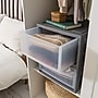 Iris Stackable Storage Drawer, Gray, 2/Pack (500256)~#|#~367B108B-9E4F-4DCD-92F62C0FE8CFE07B_sc7